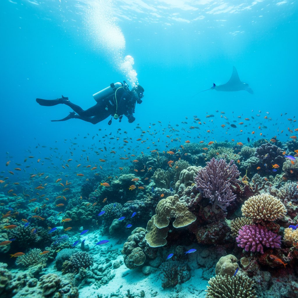 Professional scuba diving equipment rental service in London